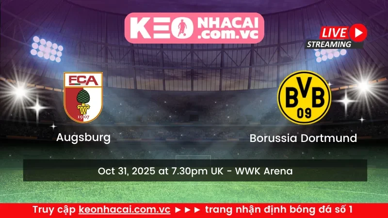 Augsburg vs Borussia Dortmund