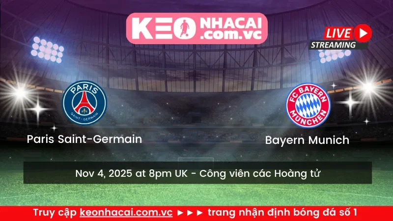 Paris Saint-Germain vs Bayern Munich